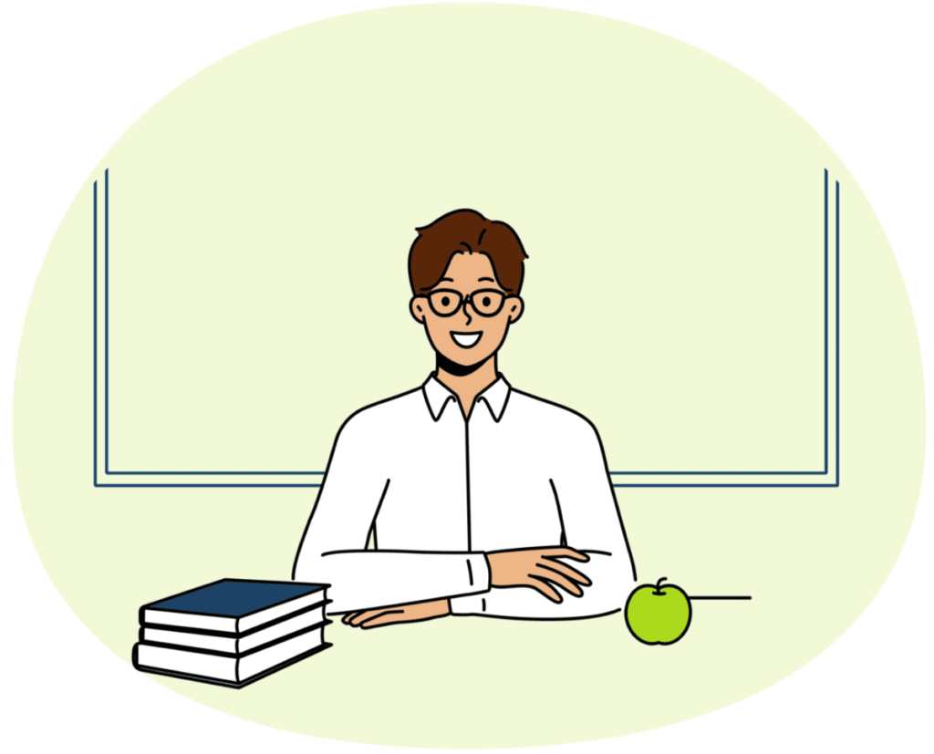 Erstinformation für Fachhochschulen Vektor