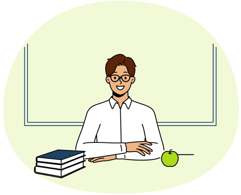 Erstinformation für Fachhochschulen Vektor